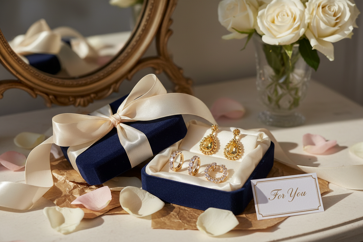 Idées Cadeaux Bijoux Plaqué Or 18K Femme