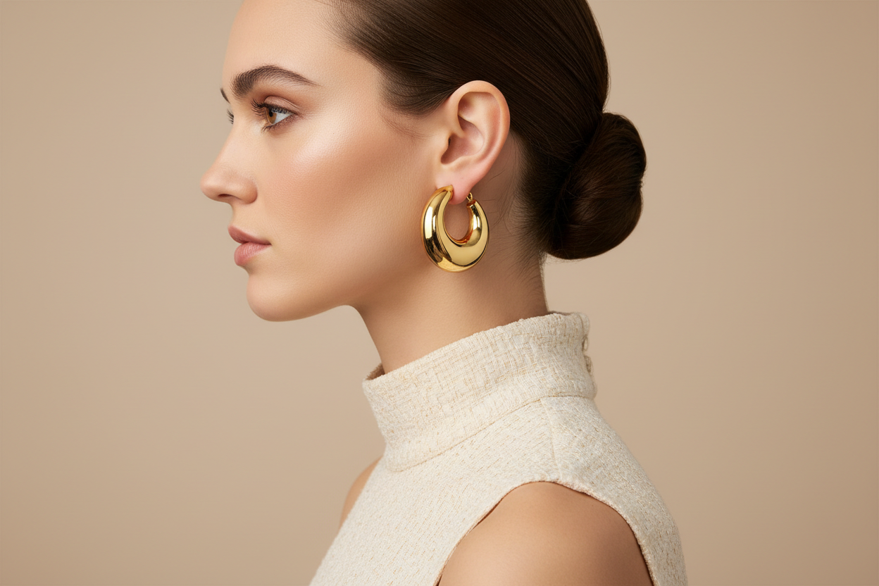 Bijoux Statement Plaqué Or - Pièces Audacieuses